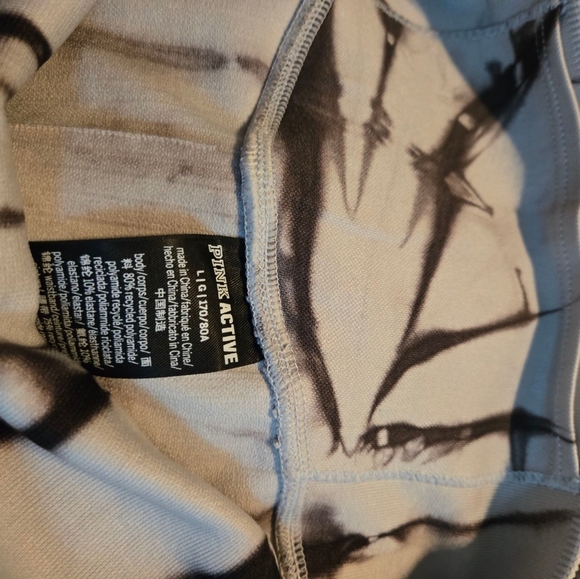 PINK ACTIVE Womens Tie-Dye Leggings - Picture 3 of 3